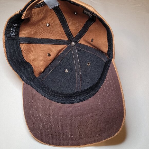 Miami Marlins Carhartt x '47 Brand Mens Brown Clean Up Adjustable Hat Cap MLB - Picture 9 of 9